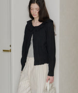 【GIUNON】pintuck frill collar blouse / ピンタックフリルカラーブラウス