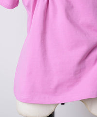 【yae】Flower Crinkle T shirt / フラワークリンクルTシャツ