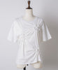 【yae】Flower Crinkle T shirt / フラワークリンクルTシャツ