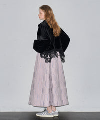 【J1U by LA BELLE ETUDE】モノグラム柄キルティングワンピースⅡ