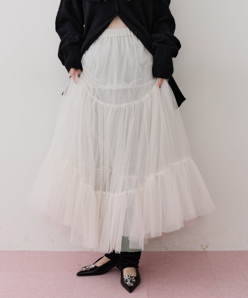 【予約開始待ち】NEW Giselle "ボリュームチュールスカート"