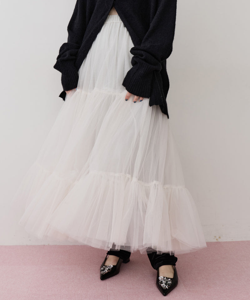 【予約開始待ち】NEW Giselle "ボリュームチュールスカート"