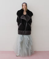 【J1U by LA BELLE ETUDE】BIGボリュームムートンベスト