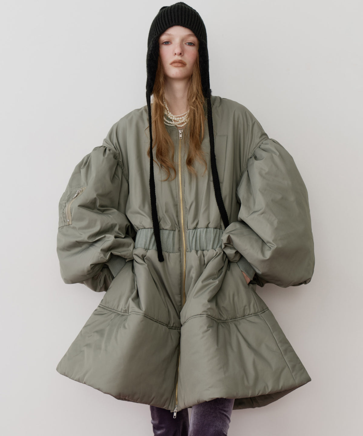 ジャケット・アウター J1U by LA BELLE ETUDE J1U by LA BELLE ETUDE】パワーパフショルダージャケット – LA