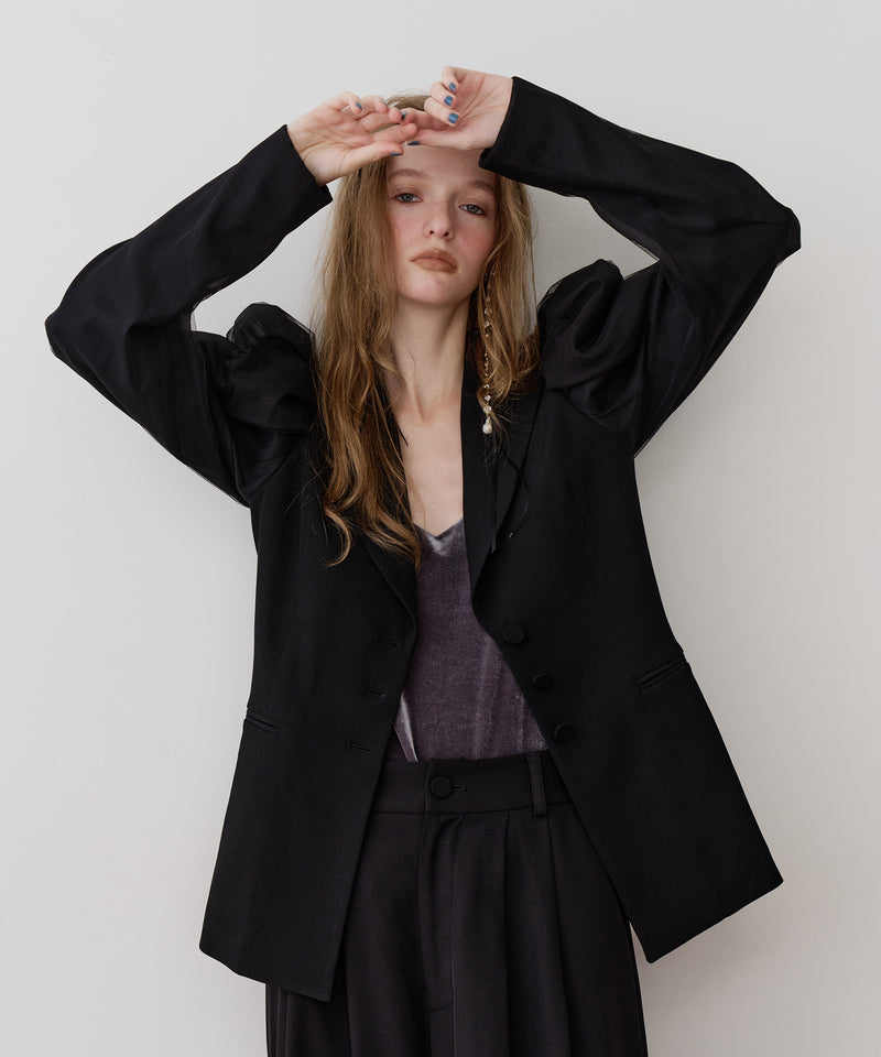 【J1U by LA BELLE ETUDE】パワーパフショルダージャケット