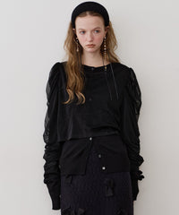 【予約】【J1U by LA BELLE ETUDE】シアーチュールSETカーディガン