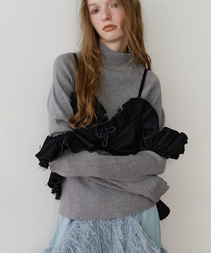 【J1U by LA BELLE ETUDE】ボリュームドレープフリルビスチェ