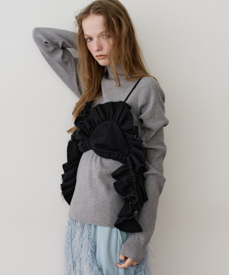 【J1U by LA BELLE ETUDE】ボリュームドレープフリルビスチェ