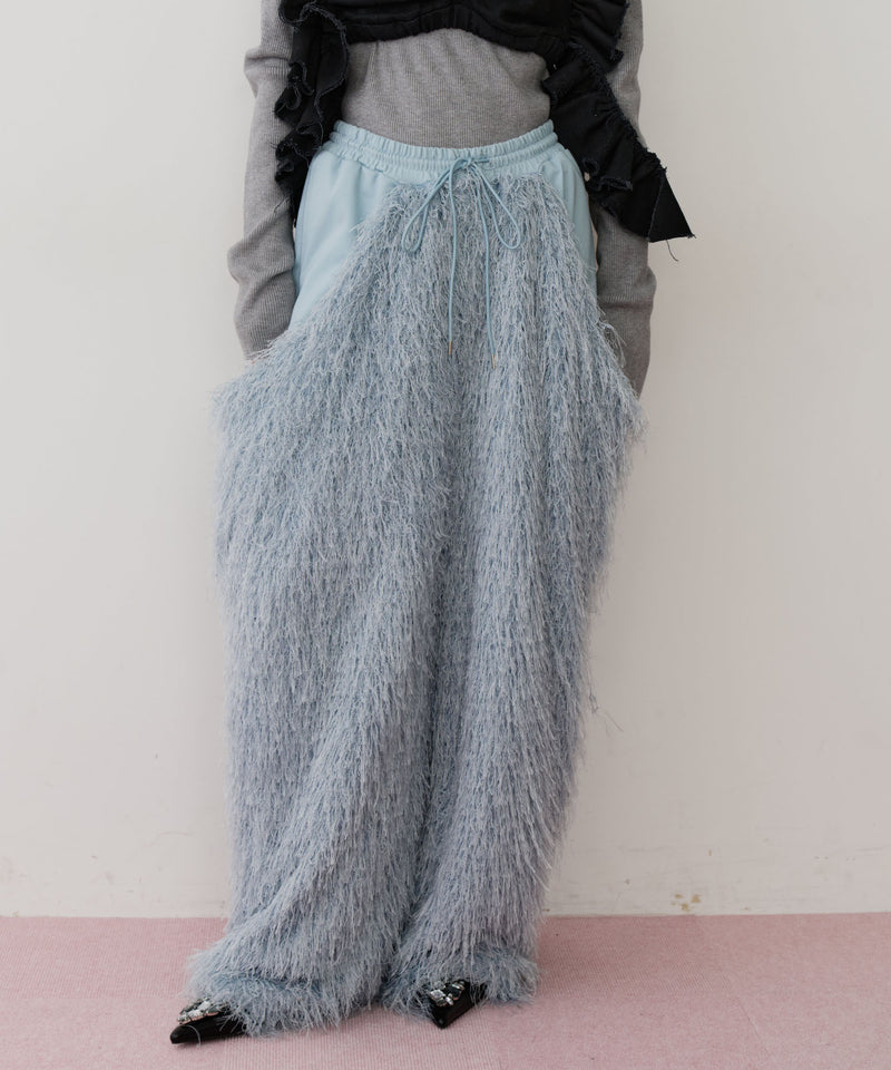 BIGポケットボリュームフリンジパンツ