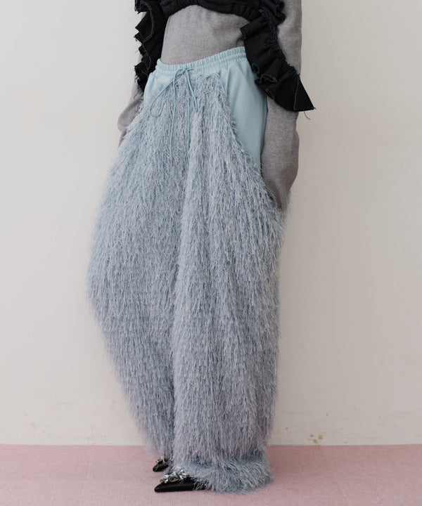 BIGポケットボリュームフリンジパンツ