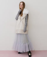 【J1U by LA BELLE ETUDE】BIGボリュームムートンベスト