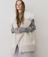 【J1U by LA BELLE ETUDE】BIGボリュームムートンベスト