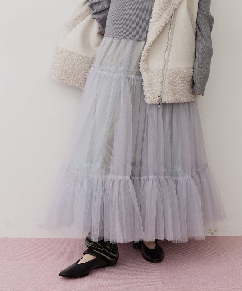 【予約開始待ち】NEW Giselle "ボリュームチュールスカート"