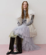 【J1U by LA BELLE ETUDE】BIGボリュームムートンベスト