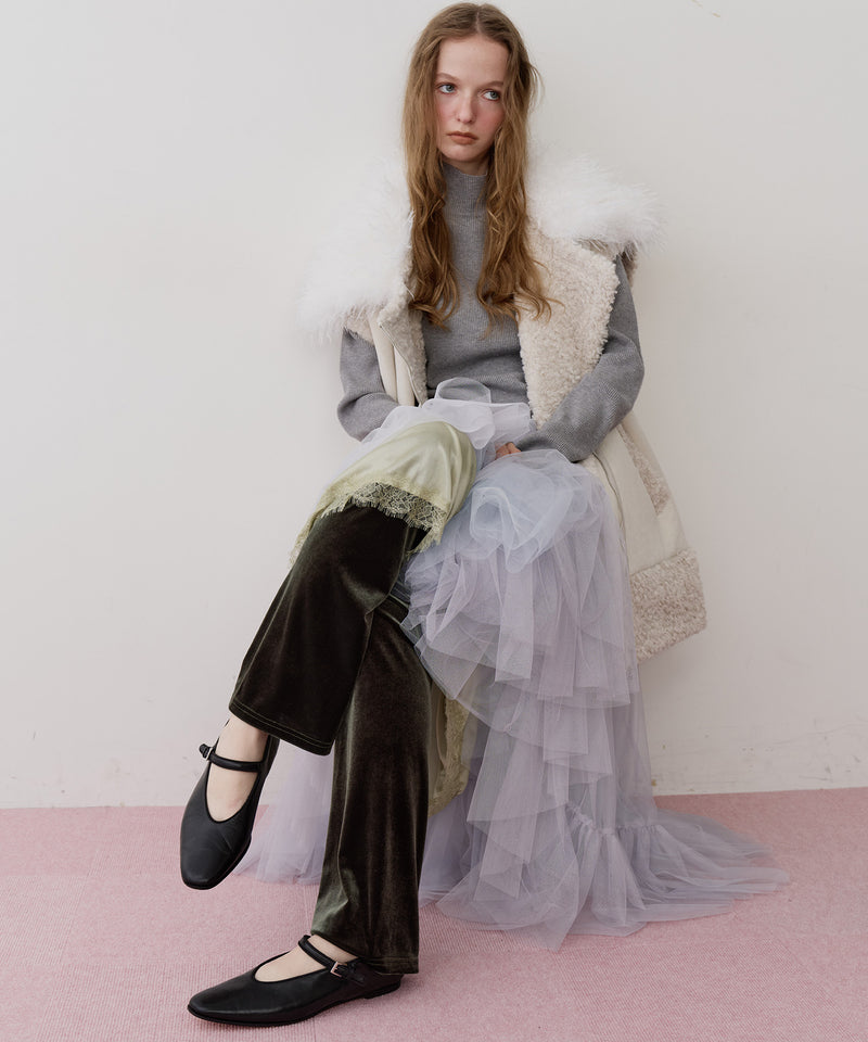 【予約】ベロアレギンス