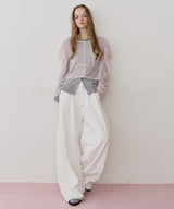 【予約】【J1U by LA BELLE ETUDE】シアーチュールSETカーディガン