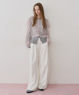 【予約】【J1U by LA BELLE ETUDE】シアーチュールSETカーディガン