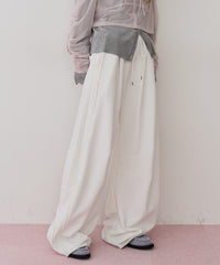 ボリュームカーブスウェットパンツ