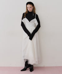 【J1U by LA BELLE ETUDE】ヘムフリルコルセットワンピース