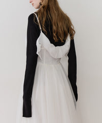 【J1U by LA BELLE ETUDE】ヘムフリルコルセットワンピース