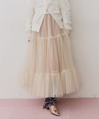 【予約開始待ち】NEW Giselle "ボリュームチュールスカート"