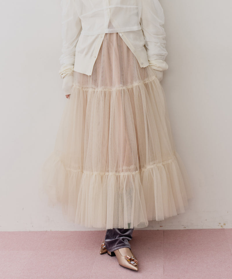 【予約開始待ち】NEW Giselle "ボリュームチュールスカート"