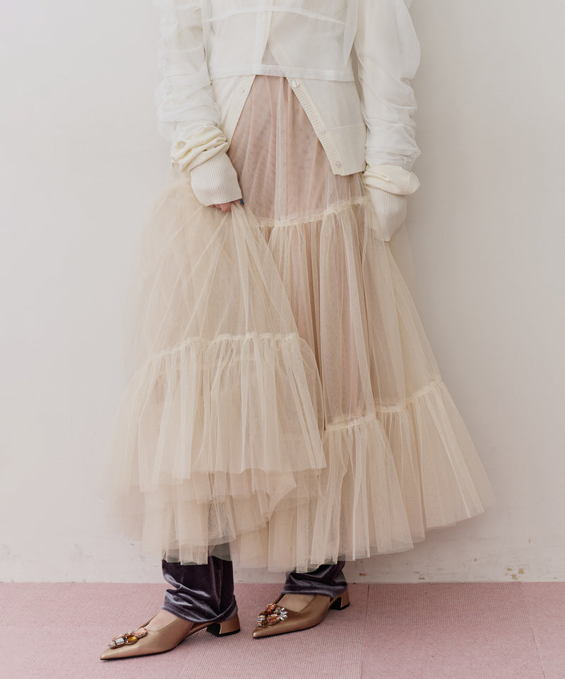 【予約開始待ち】NEW Giselle "ボリュームチュールスカート"