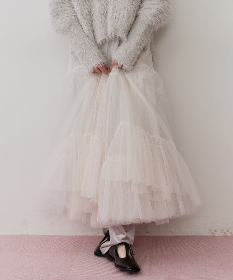 【予約開始待ち】NEW Giselle "ボリュームチュールスカート"