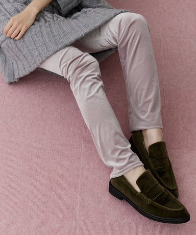 ベロアレギンス