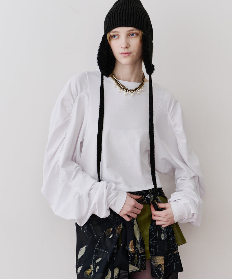 ボリュームデザインギャザーTOPS