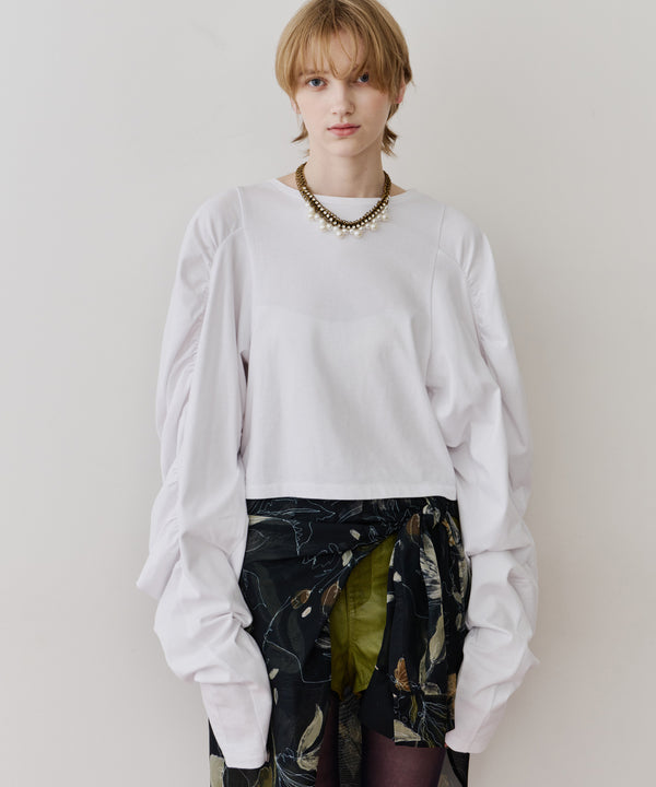 ボリュームデザインギャザーTOPS