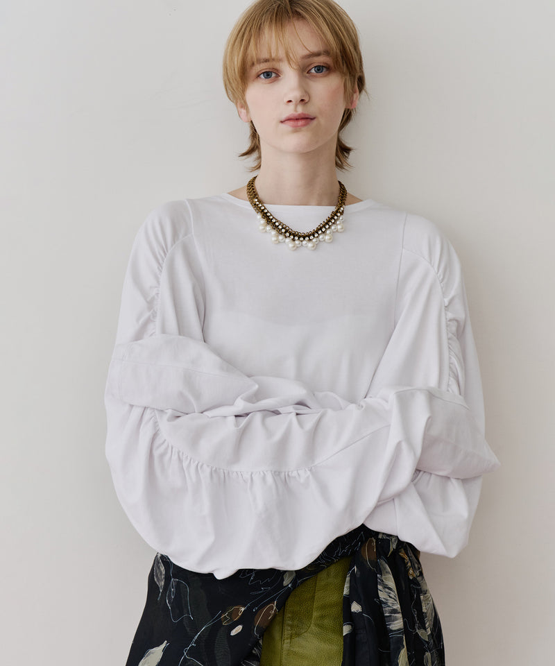 ボリュームデザインギャザーTOPS