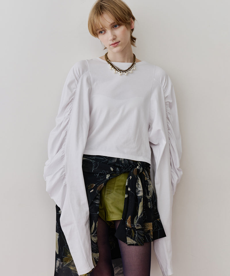 ボリュームデザインギャザーTOPS