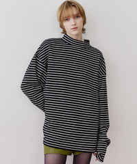 longスリーブハイネックカットソー