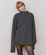 longスリーブハイネックカットソー