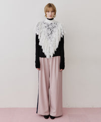 アシメサイドラインデザインパンツ