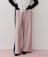 アシメサイドラインデザインパンツ