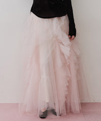 【予約】"Lily" ボリュームチュールスカート