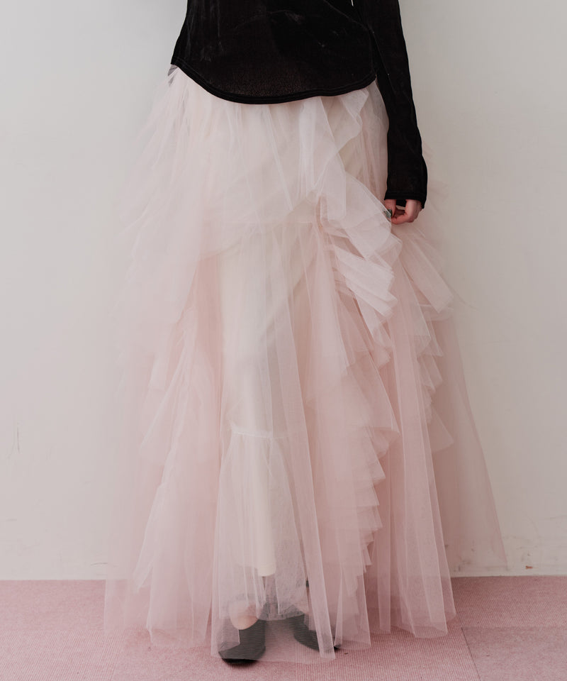 【予約】"Lily" ボリュームチュールスカート