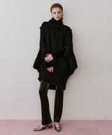 【予約】ケイブルBIGニットワンピース