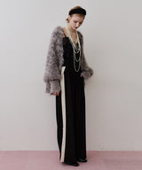 アシメサイドラインデザインパンツ