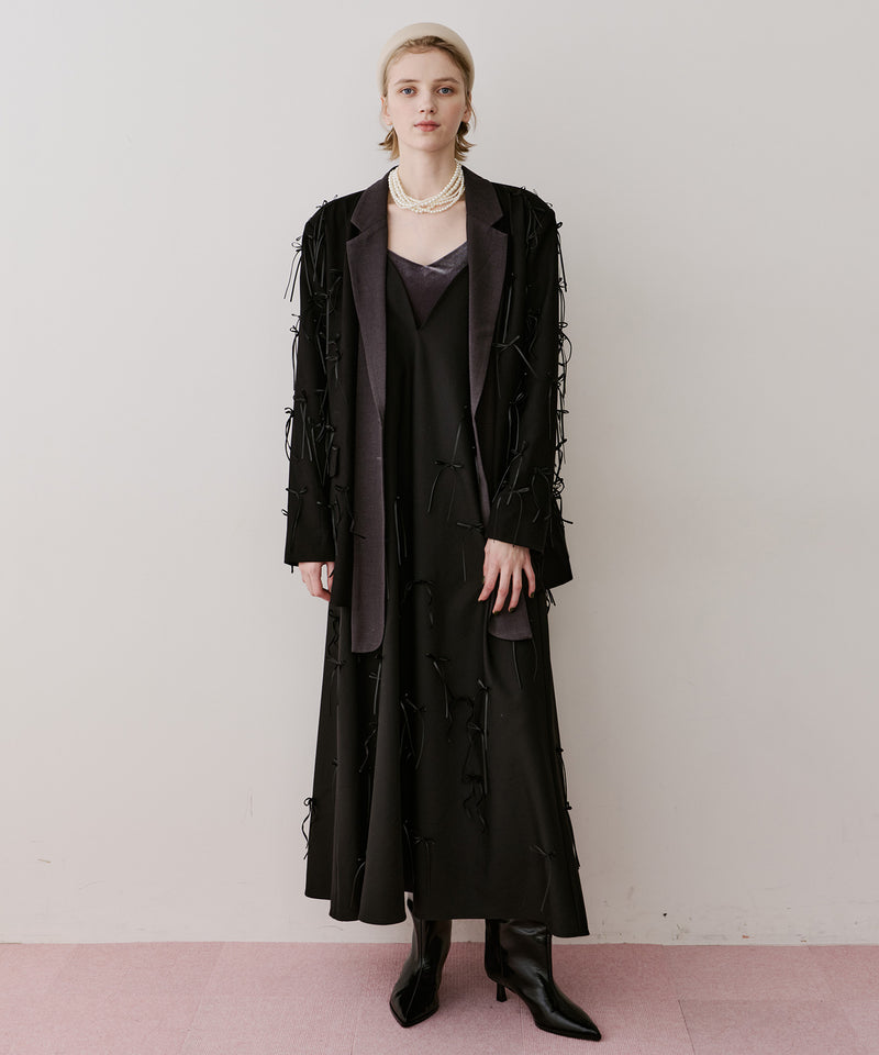 【一部カラー予約】many ribbon jacket
