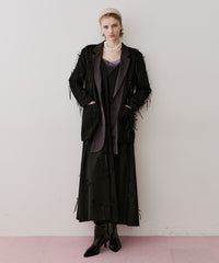 【一部カラー予約】many ribbon jacket