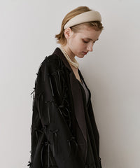 【一部カラー予約】many ribbon jacket