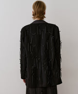 【一部カラー予約】many ribbon jacket