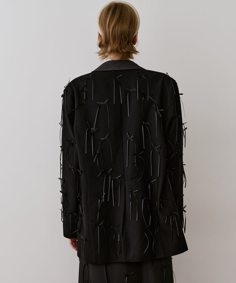 【一部カラー予約】many ribbon jacket