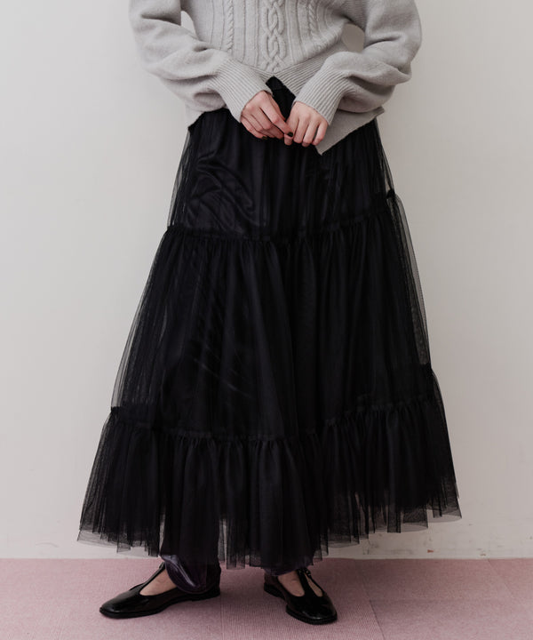 【予約開始待ち】NEW Giselle "ボリュームチュールスカート"