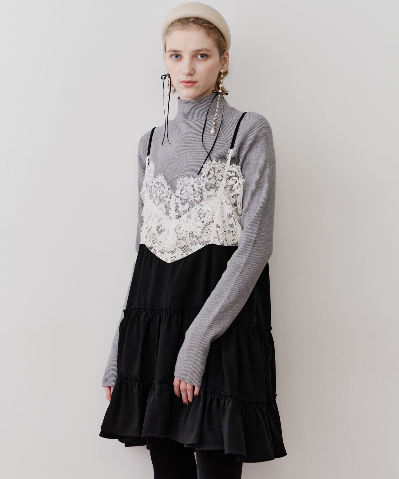予約】モチーフレースAラインキャミチュニック – LA BELLE ETUDE