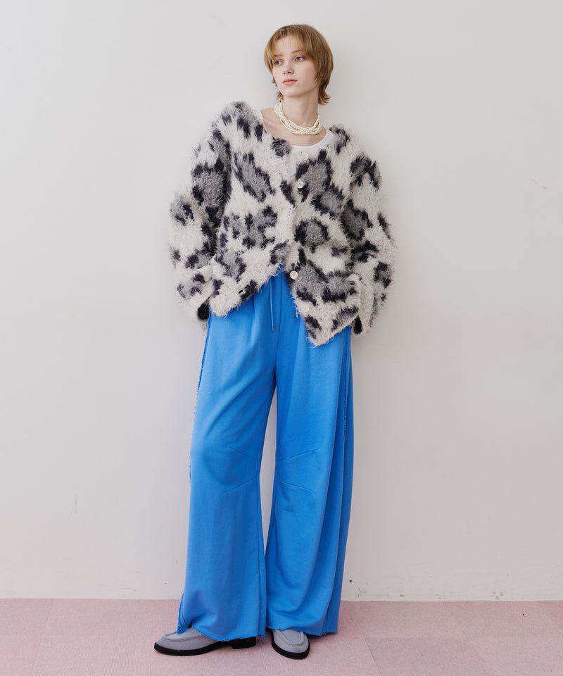 ボリュームカーブスウェットパンツ