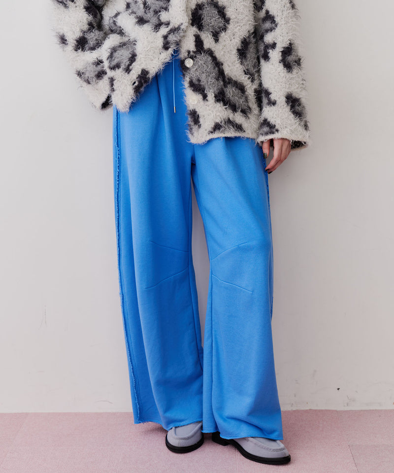 ボリュームカーブスウェットパンツ